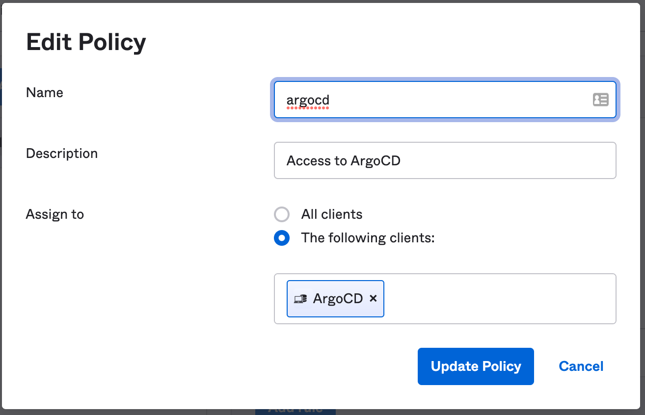 Auth Policy