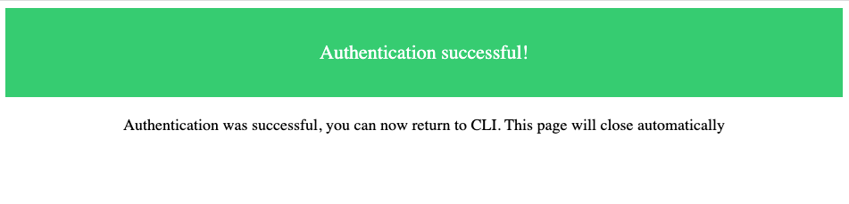 Azure SSO CLI Log In Azure SSO CLI Log In