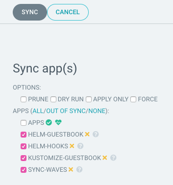 Sync Apps