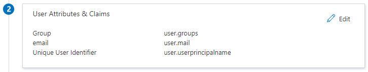 Azure Enterprise SAML Claims Azure Enterprise SAML Claims